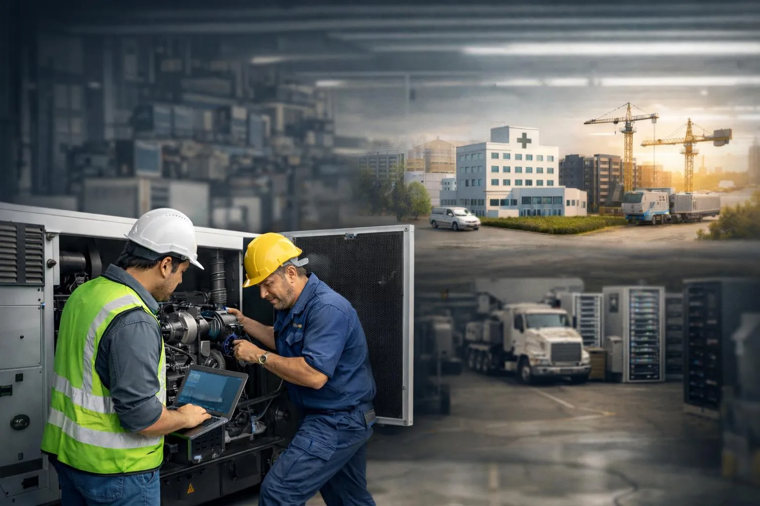 Construction project showcase